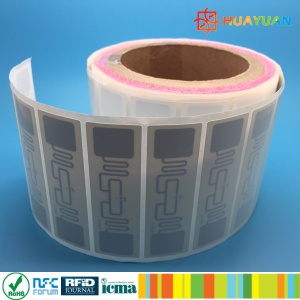 Printable Adhesive G2 Alien 9662 H3 UHF RFID Label for asset management