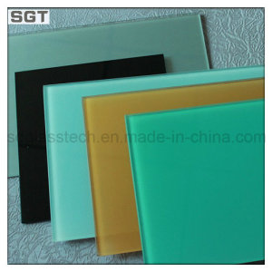 Lacquered Tempered/Toughened Glass with CE SGS